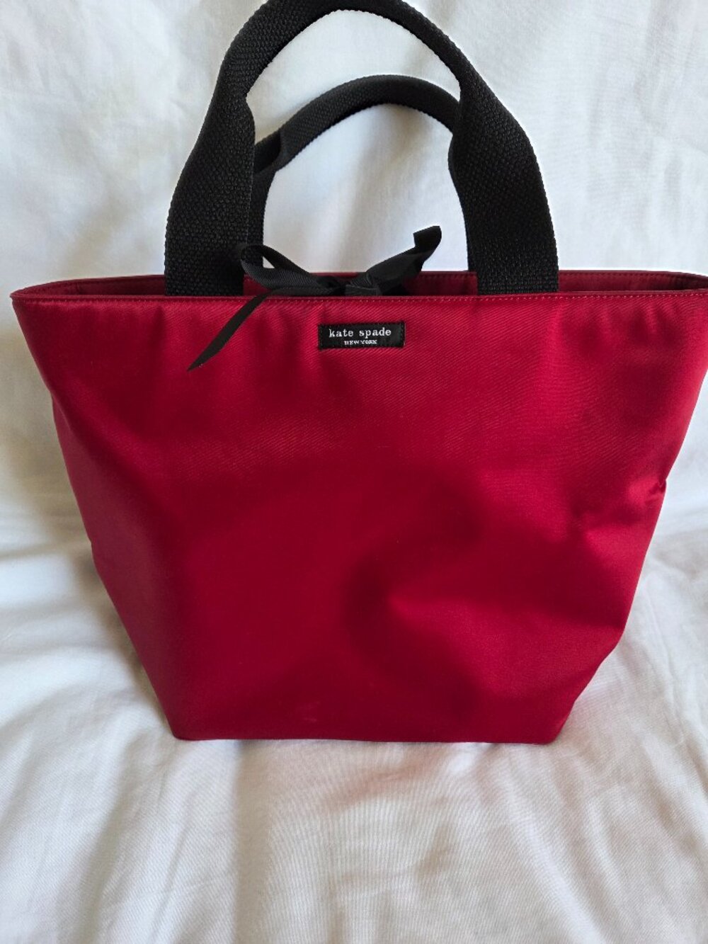 VINTAGE Kate Spade Satin tote bag Y2K